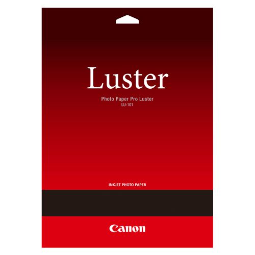 Canon LU-101 (A3) 260gsm Pro Luster Photo Paper (Pack of 20 Sheets)