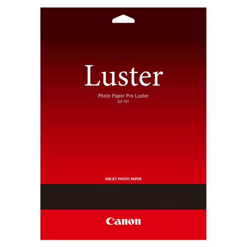 Canon LU-101 (A4) 260gsm Pro Luster Photo Paper (Pack of 20 Sheets)