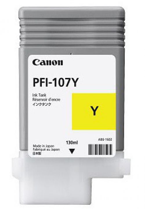 Canon PFI-107 Ink Cartridge 130ml Yellow