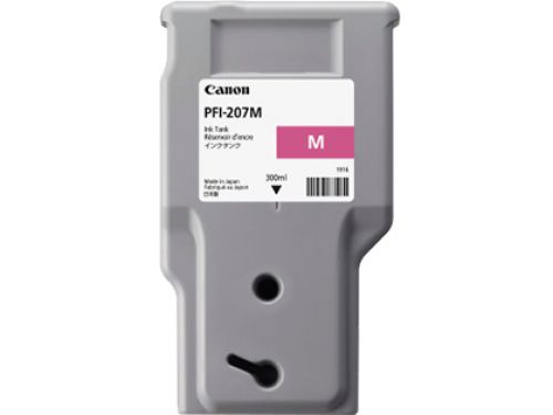 Canon PFI-207M (300ml) Ink Tank (Magenta)