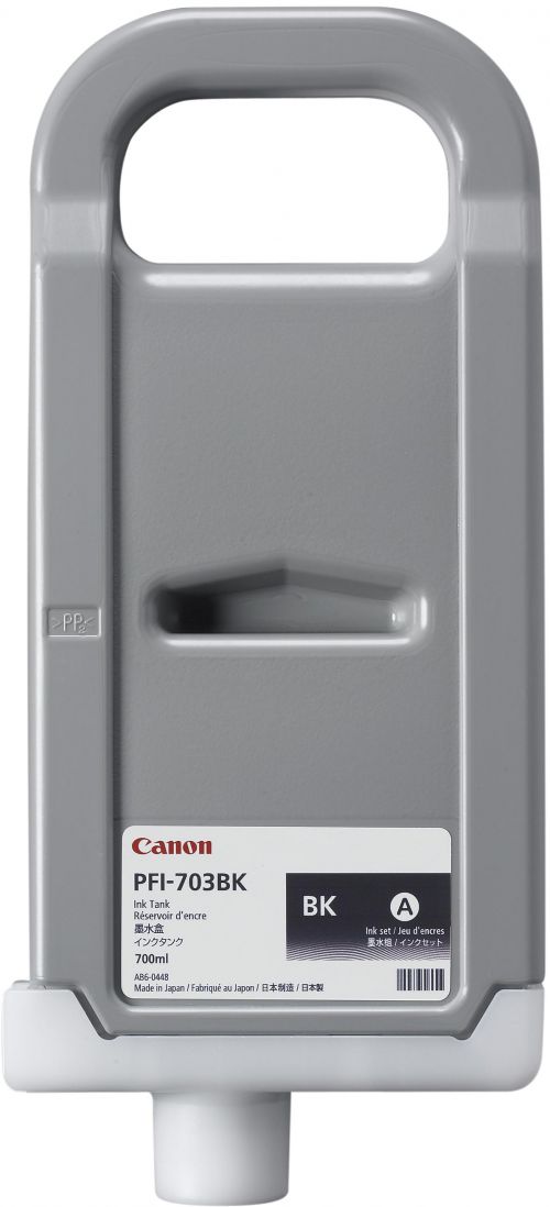 CANPFI703BK | Authentic Canon products provide peace of mind and maintain machine efficiency.
