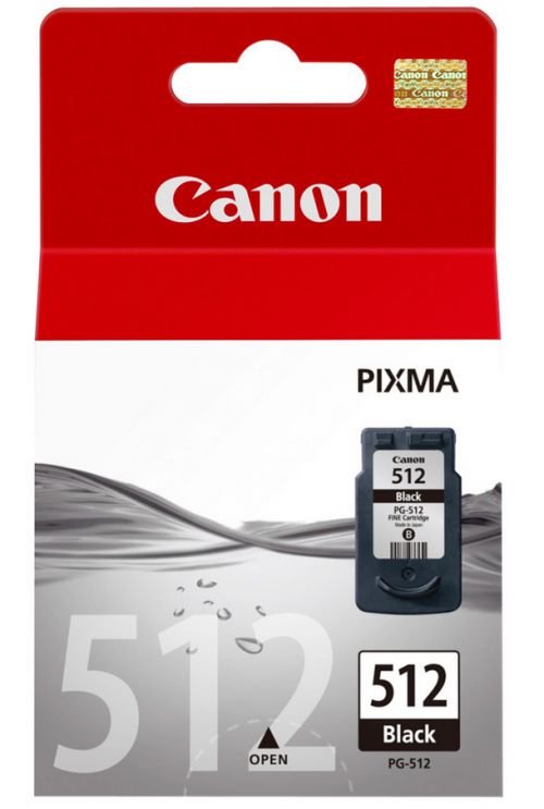 Canon PG-512 (Yield: 401 Pages) High Yield Black Ink Cartridge