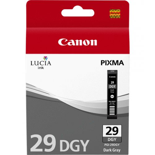 Canon PGI-29DGY (710 Photos) Dark Grey Ink Cartridge