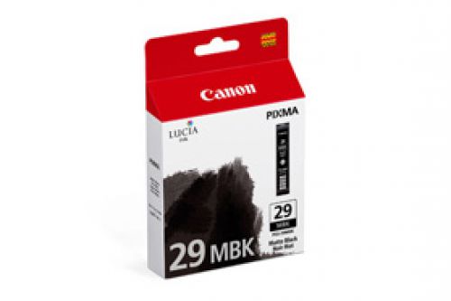 Canon PGI-29MBK (1,925 Photos) Matte Black Ink Cartridge