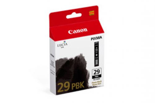 Canon PGI-29PBK (1,300 Photos) Photo Black Ink Cartridge