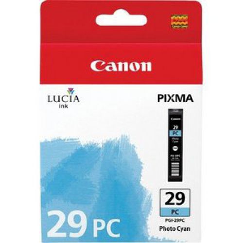 Canon PGI-29PC (1,445 Photos) Photo Cyan Ink Cartridge