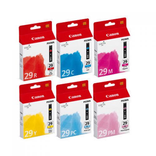 Canon PGI-29 (Colour) Ink Cartridges (Multipack)