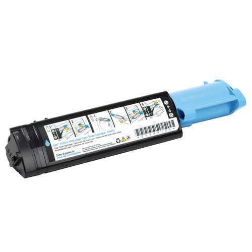 Dell K4973 High Capacity (Yield 4,000 Pages) Cyan Toner for Dell 3100cn Laser Printers