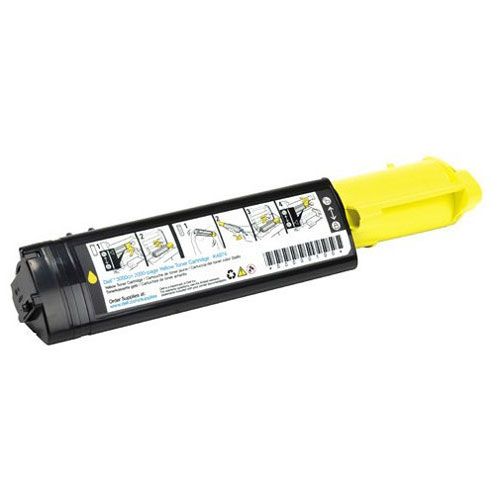 Dell WH006 Standard Capacity (Yield 2,000 Pages) Yellow Toner for Dell 3010n