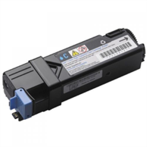 Dell KU051 High Capacity (Yield 2,000 Pages) Cyan Toner for Dell 1320c Colour Laser Printers