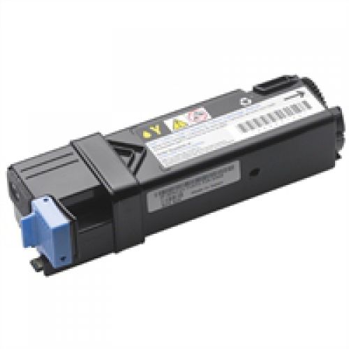 Dell PN124 High Capacity (Yield 2,000 Pages) Yellow Toner for Dell 1320c Colour Laser Printers