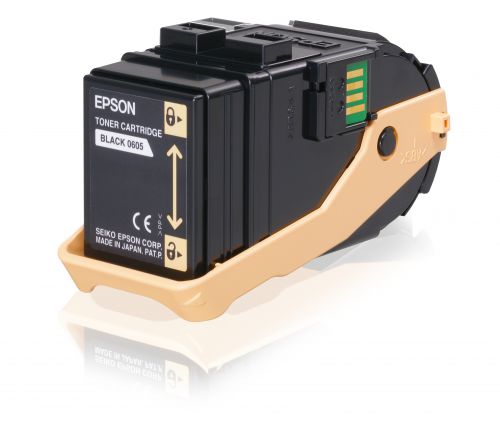 Epson 0605 High Capacity Toner Cartridge (Yield 6,500 Pages) Black for AcuLaser C9300N Series Colour Laser Printer
