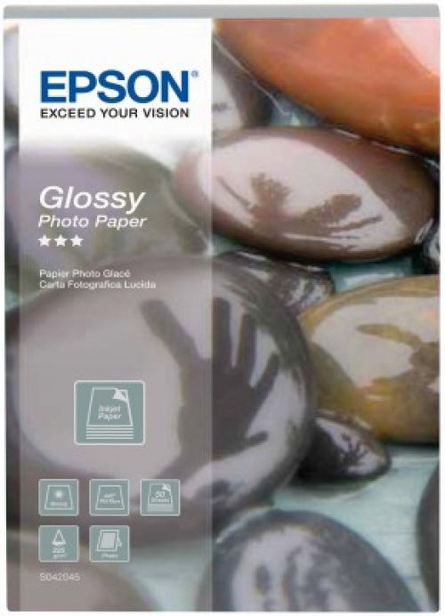Epson Glossy Photo Paper 100 x 150 mm 225gsm (50 Sheets)