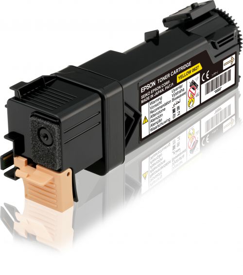 Epson S050627 (Yield: 2,500 Pages) Yellow Toner Cartridge