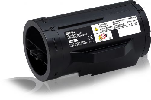Epson 0689 High Capacity Black Toner Cartridge (Yield 10000 Pages) for WorkForce AL-M300D/AL-M300DN Laser Printers