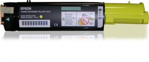 Epson Yellow Toner Cartridge (Yield 5,000 Pages) for Epson AcuLaser CX21 Series Multi Function Printer