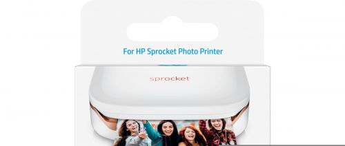 HP ZINK (2 x 3 inch) Sticky-backed Glossy Photo Paper (White) Pack of 50 Sheets