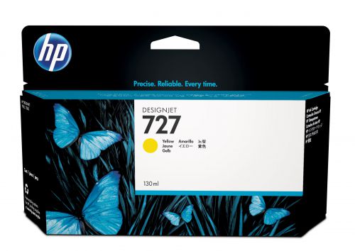 HP 727 (Volume: 130ml) Yellow Ink Cartridge