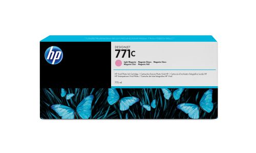 HP 771C (775ml) Light Magenta Ink Cartridge for Deisgnjet Z6200 1067mm/Z6200 1524mm Photo Printers