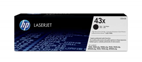 HP 43X (Yield: 30,000 Pages) High Yield Black Toner Cartridge