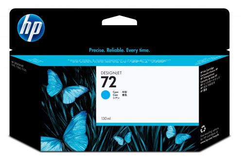 HP 72 (Volume: 130ml) Cyan Ink Cartridge