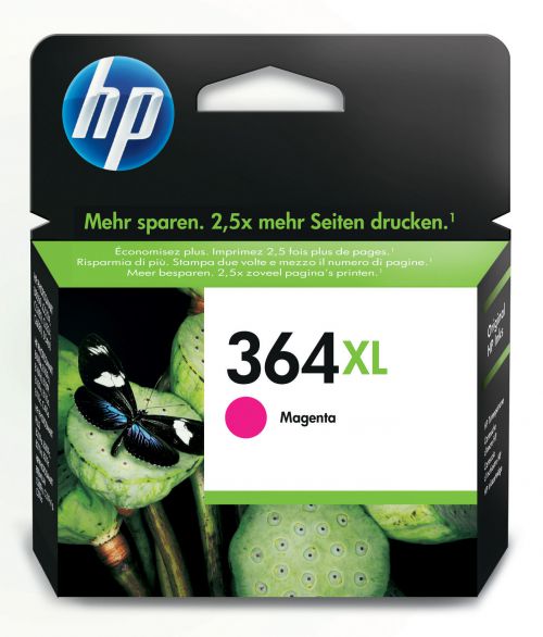 HP 364XL (Yield: 750 Pages) Magenta Ink Cartridge