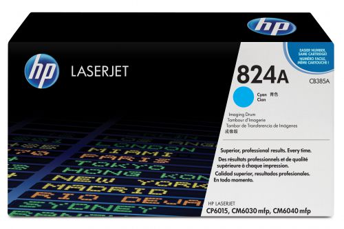 HP 824A (Yield: 23,000 Pages) Cyan Imaging Drum Unit