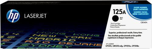 HP 125A (Yield: 2,200 Pages) Black Toner Cartridge