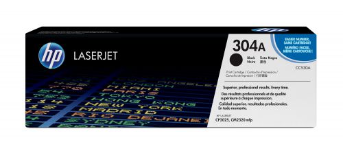 HP 304A (Yield: 3,500 Pages) Black Toner Cartridge