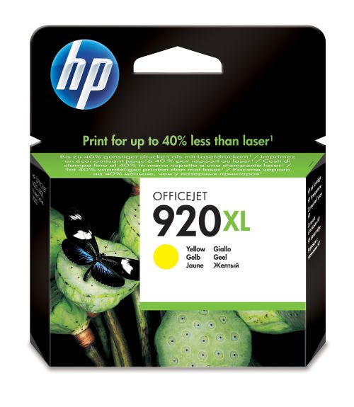 HP 920XL (Yield: 700 Pages) Yellow Ink Cartridge