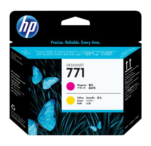 HP 771 Magenta and Yellow Printhead for DesignJet Printers