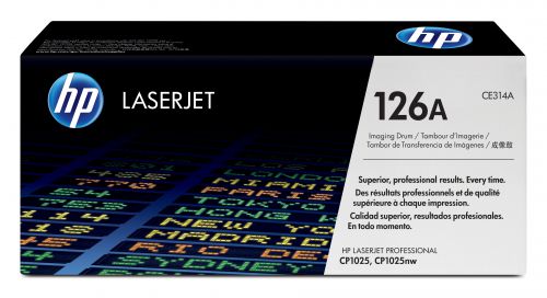 HP 126A (Yield: 14,000 Black/7,000 Colour Pages) Black/Cyan/Magenta/Yellow Imaging Drum Unit