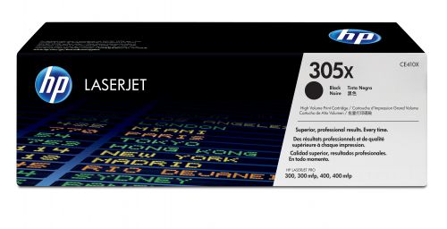 HP 305X (Yield: 4,000 Pages) High Yield Black Toner Cartridge