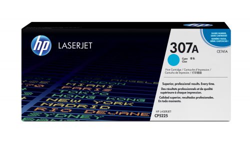 HP 307A (Yield: 7,300 Pages) Cyan Toner Cartridge