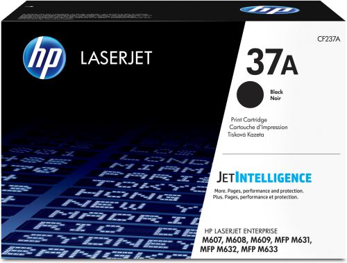 HP 37A (Yield: 11,000 Pages) Original LaserJet Black Toner Cartridge