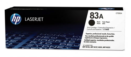 HP 83A (Yield: 1,500 Pages) Black Laser Toner Cartridge