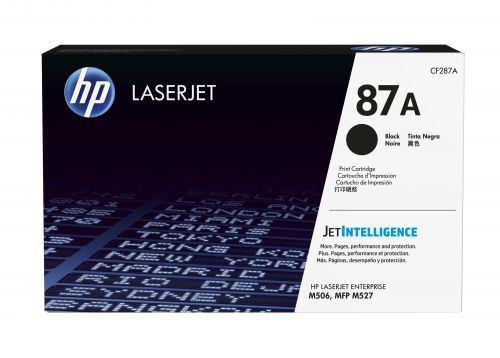 HP 87A (Yield: 9,000 Pages) Black Laser Toner Cartridge