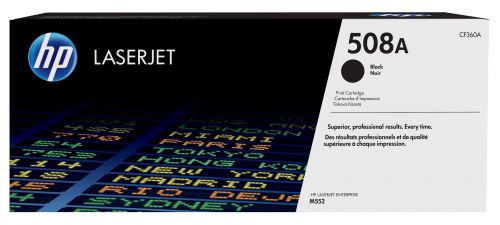 HP 508A (Yield: 6,000 Pages) Black Toner Cartridge