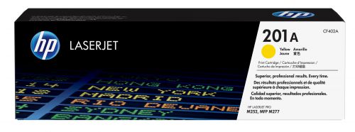 HP 201A (Yield: 1,400 Pages) Yellow Toner Cartridge