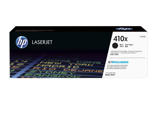 HP 410X (Yield: 6,500 Pages) High Yield Black Toner Cartridge
