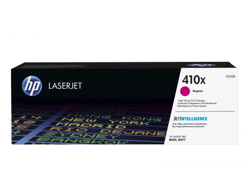 HP 410X (Yield: 5,000 Pages) High Yield Magenta Toner Cartridge