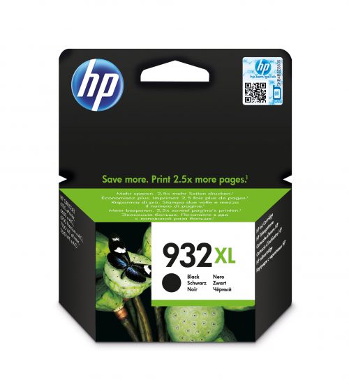 HP 932XL (Yield 1000 Pages) Ink Cartridge (Black)