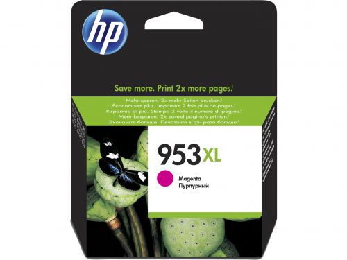 HP 953XL (Yield: 1,600 Pages) Magenta Ink Cartridge