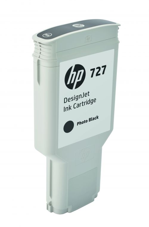 HP 727 (300ml) DesignJet Ink Cartridge (Photo Black)