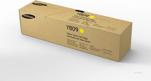 HP Y809S (15,000 Page Yield) Toner Cartridge (Yellow)