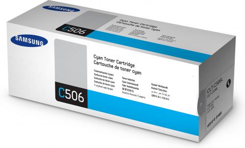 HP CLT-C506L (Yield: 3,500 Pages) Cyan Laser Toner Cartridge