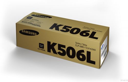 HP CLT-K506L (Yield: 6,000 Pages) Black Laser Toner Cartridge