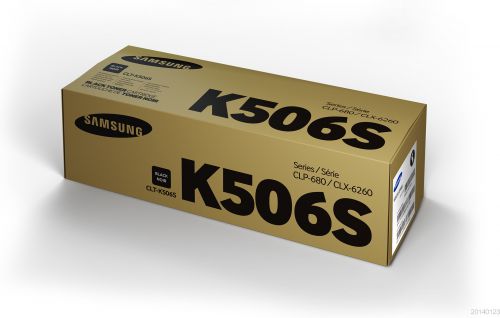 HP CLT-K506S (Yield: 2,000 Pages) Black Laser Toner Cartridge