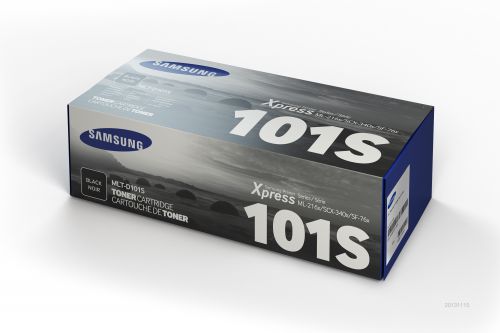 HP MLT-D101S Black Toner Cartridge (Yield 1500 Pages) for Samsung ML-2165W / ML-2165 / SCX-3405 / SCX-3405W / SCX-3405FW / SF-760P