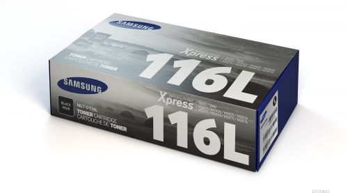 HP MLT-D116L Black Toner Cartridge (Yield 3000 Pages) for M2875FW/M2875FD/M2675FN/M2825DW/M2825ND